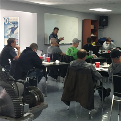 Gearbox repair training by Artec Machine Systems