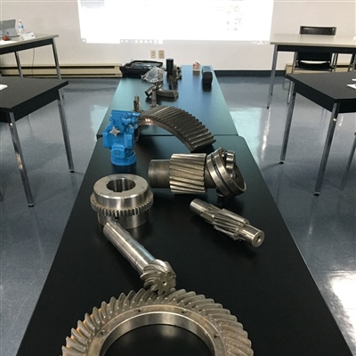 Artec Machine gearbox repair training