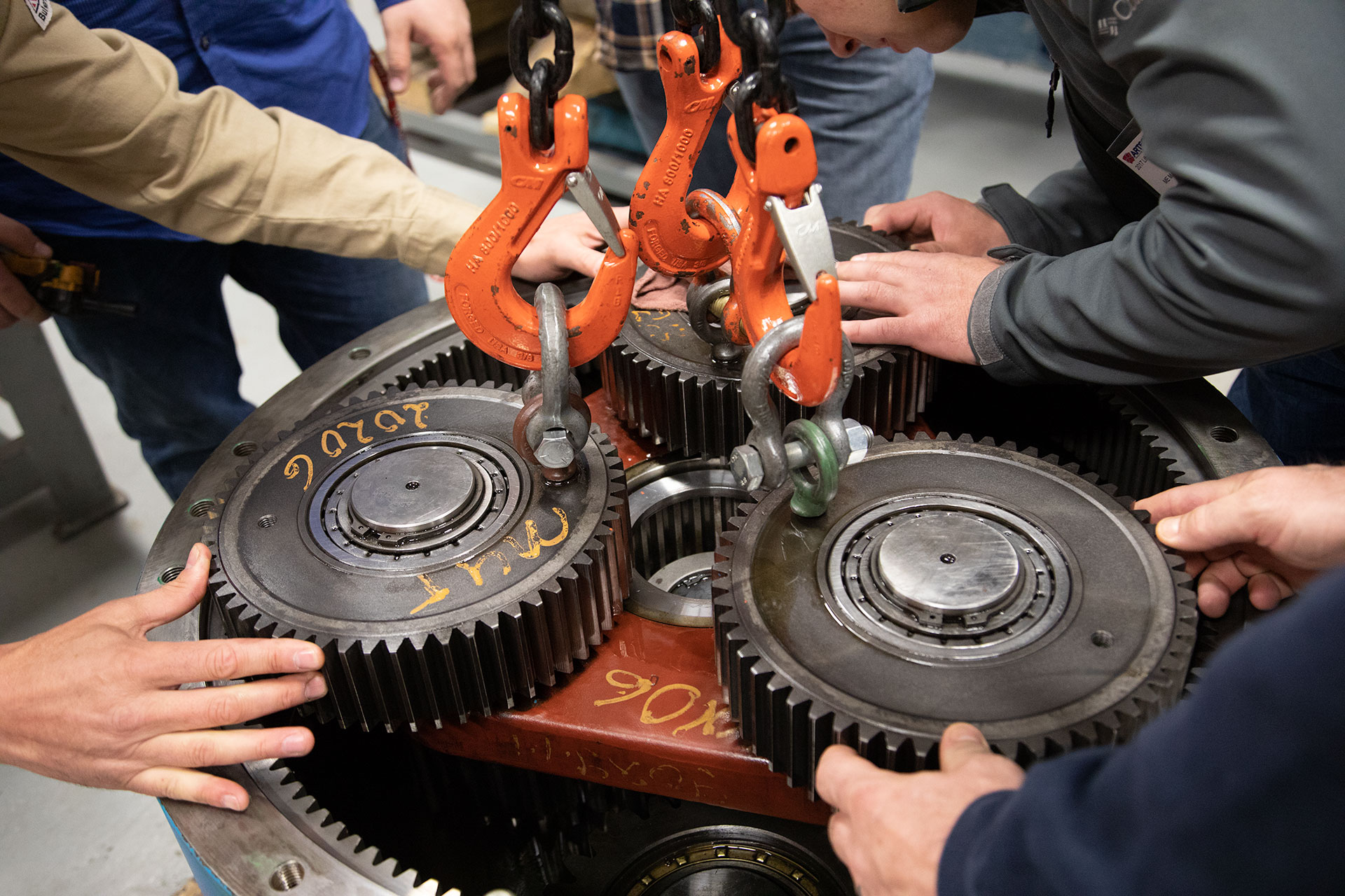 Industrial Gearbox repair of planetary, epicyclic and high-speed