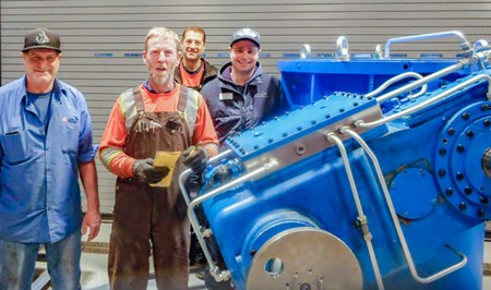 Industrial Gearbox Repair Team