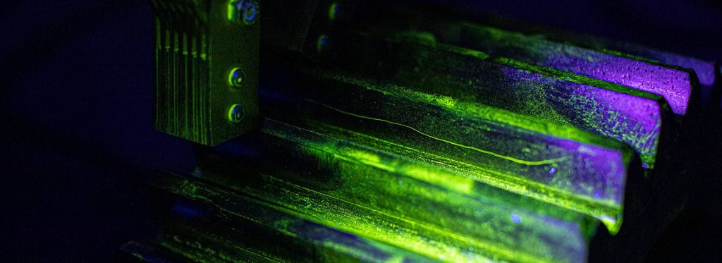 magnetic particle gearbox inspection