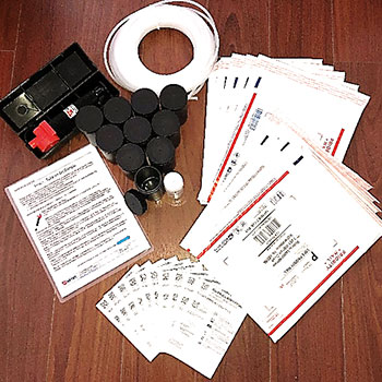 oil analysis sample collection kit